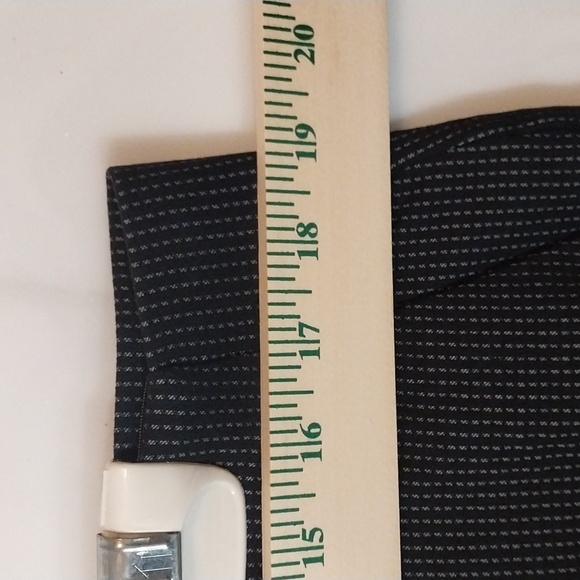 Vera Wang Women’s Pants Black Stretch Pattern Elastic Waist Career Office Sz XL - Picture 5 of 10